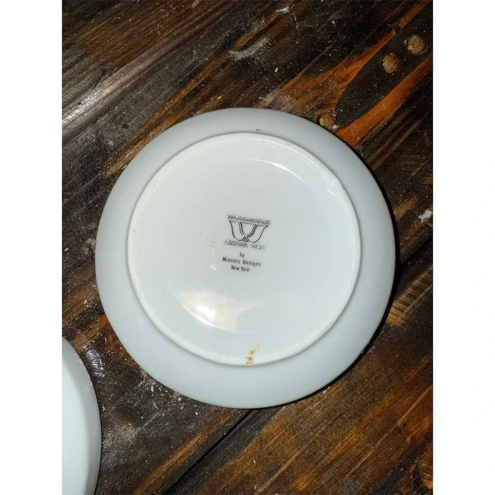 Vintage Ritz-Carlton Hotel Ashtray Set of‎ 2 Car Ashtrays collectible tobacciana